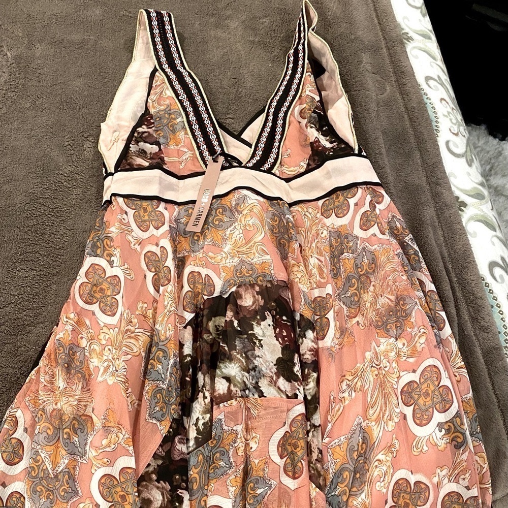 SUMMER FLORAL FLOWY DRESS
